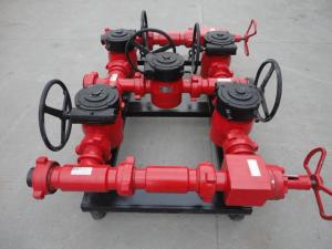 Wholesale High Pressure Hydraulic Choke Manifold Oil And Gas Drilling Equipment 3 1 / 8&quot; X 5000 Psi from china suppliers
