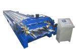 Customized 0.75 - 1.2mm thick Steel roof deck Forming Machine Panasonic PLC