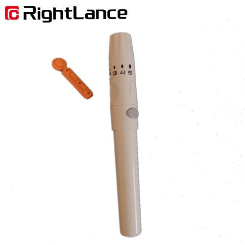 11.5cm 32g Medical Adjustable Blood Lancing Device Eject Blood Lancet Pen 5