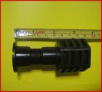 Black And White Toilet Seat Mounting Kit Corrosion Resistant Long Lifespan