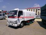 White Special Purpose Truck , ISUZU 600P Single Cabin 4X2 Six Wheels 3M3 Mini