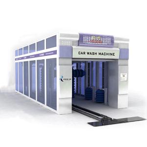 Wholesale Powerful Brush Style Tunnel Car Wash Machine With Nine Brushes from china suppliers