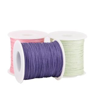 Wholesale DIY Chinese Knot Nylon Braided Rope Taiwan Jade Thread Colorful Gold 0.8mm 1.0mm 1.5mm from china suppliers