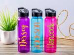 24oz Personalised Custom Sports Water Bottles With Logo OEM ODM