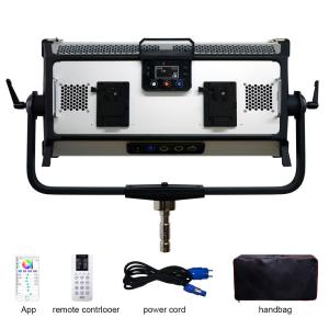 Wholesale Dc 26v RGB LED Video Light Aluminum Alloy Panel Lights 300w Professional Film Lighting from china suppliers
