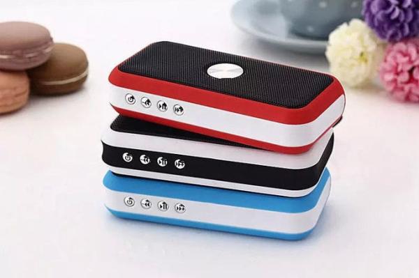 Mobile Laptop Mini Portable Bluetooth Speakers , Bluetooth Rechargeable