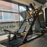 Plate Loaded 45 Degree Leg Press Hack Slide Calf Glutes Hack Squat Gym
