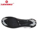 Lightweight SPD Indoor Cycling Shoes , White Road Bike Shoes Good Shock