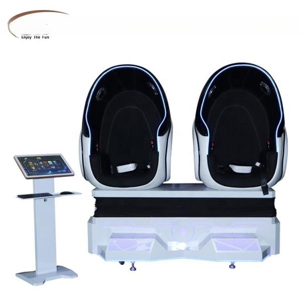 Dreamland 9D VR amusement equipment double players vr cinema chair 9d vr egg