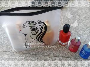 Wholesale Matte Frosted Slider Zipper Bag Packing Storage Pouches Resealable clothing / cosmetics / Travel suits / promotional pa from china suppliers