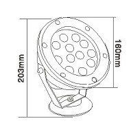 underwater led lights for swimming pool or fountain LED lighting waterproof IP68 supplier