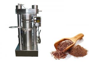 China Hydraulic Mustard Industrial Oil Press Machine 230 Mm Flax Seed Oil Maker on sale