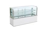 2M Sliding Door Commercial Cake Display Freezer Showcase Two Layers