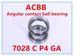 Wholesale 7028 C P4 GA Angular Contact Ball Bearing from china suppliers