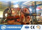 Professional MV LV Cable Lay Up Machine Cage Type Stranding Line Siemens Motor
