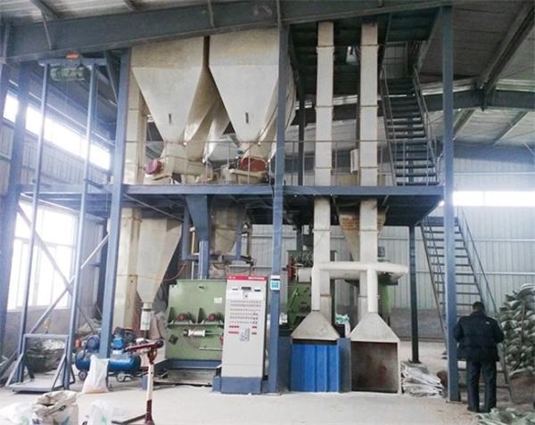 Turnkey Project animal feed pellet plant animal feed processing line for cow pig