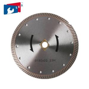 Wholesale Turbo Diamond Concrete Cutter Blade 65Mn / 30Crmo For Cutting Marble Granite from china suppliers