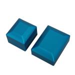 Rectangle Customized Size Blue LED Ring Jewelry Box for Earrings Necklace