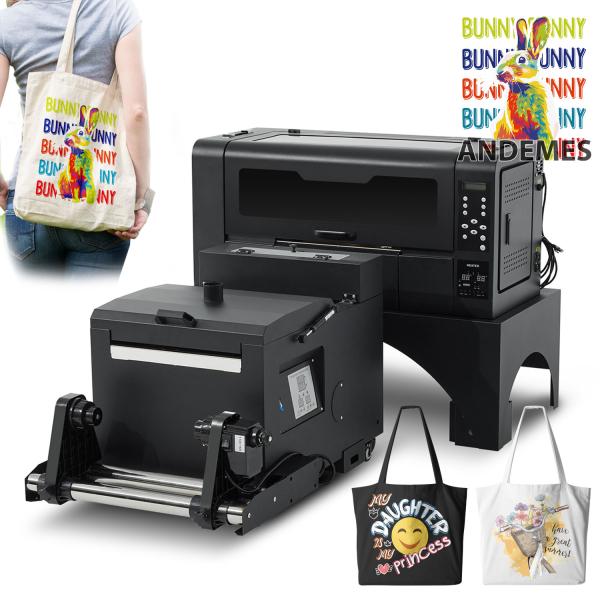 DTF Printer and Shake Powder Dryer Oven Machine for PET Film Printing in 17inch