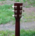 Factory 41 inch Koa wood acoustic guitar,Ebony fingerboard Abalone inlays D45k