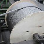 6x7 Galvanized Steel Wire Rope for Cold Heading Steel 4mm Steel Cable Ropes
