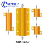 RX24 High Power Wirewound Resistor RXG24 300w 20 Ohm Gold Aluminium Case Heat