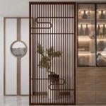 T651 Decoration Aluminum Grille Background Wall Alloy Screen Custom Living Room