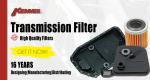 OEM Size Transmission Filter KEMMEX 518433 2804A032 AW TR-80SD 0C8 For VW AUDI