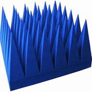 China High Power RF Pyramid Absorber Foam Microwave Absorbing Materials on sale