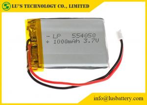 Wholesale 1000mah Rechargeable Lithium Polymer Battery 3.7v LP554050 lithium battery For MP3 / MP4 Player / Car GPS from china suppliers