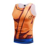 Summer Bodybuilding T Shirts For Male / Dragon Ball Z Tees Son Goku Vegeta Tops