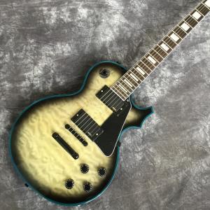 Wholesale High quality new shape LP electric guitar custom guitar quilted maple wood with mahogany body neck rosewood fingerboard from china suppliers