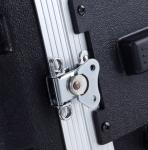 Audio DJ Shallow 4u Rack Flight Case Durable ABS 17" Depth