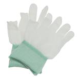 S M L XL 10g Half Finger Palm Fit ESD Carbon Gloves