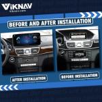 Viknav 12.3inch Android Car Radio With Screen For Mercedes Benz E Class W212