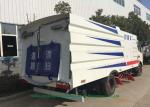 DFAC Truck Mounted Vacuum Street Sweeper With Cleaning Brushes 4000L Refuse