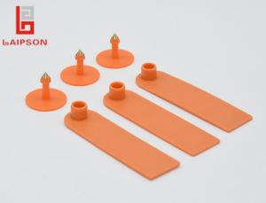 Wholesale LAIPSON Blank Medium Colored Cattle Ear Tags Multi Species EPC Class 1 Gen 2 from china suppliers