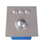 IP65 dynamic vandal proof top panel mount military 38mm Trackball Pointing