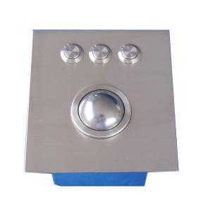 Wholesale IP65 dynamic vandal proof top panel mount military 38mm Trackball Pointing Device from china suppliers