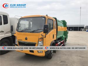 Wholesale Sinotruk Howo 6cbm Waste Compactor Truck for Waste Management from china suppliers