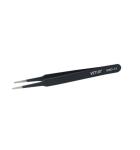 Anti Static Hand Tool Black ESD Safe Tweezers For Industrial Manufacturing