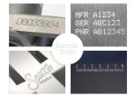 Desktop Liftable Electric Metal Nameplate Marking Machine