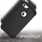 Wholesale 3 in 1 Shockproof PC Silicone TPU Robot Armor Mobile Phone Case For