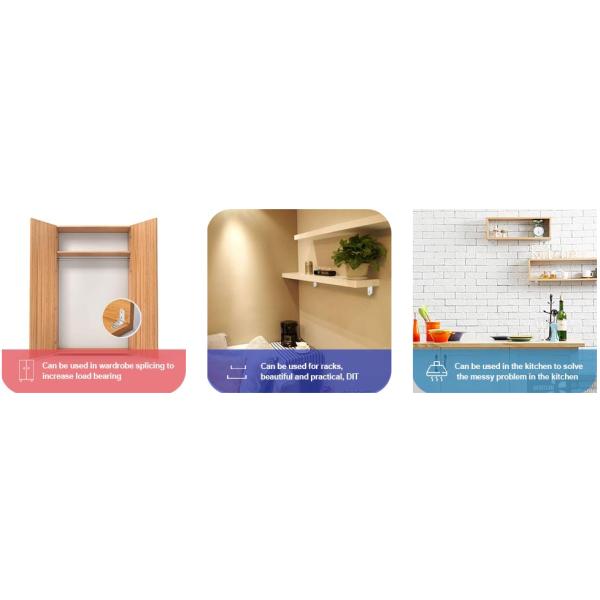 Stainless Steel Furniture Corner Bracket White Board Mounting Bracket Chair Corner Braces