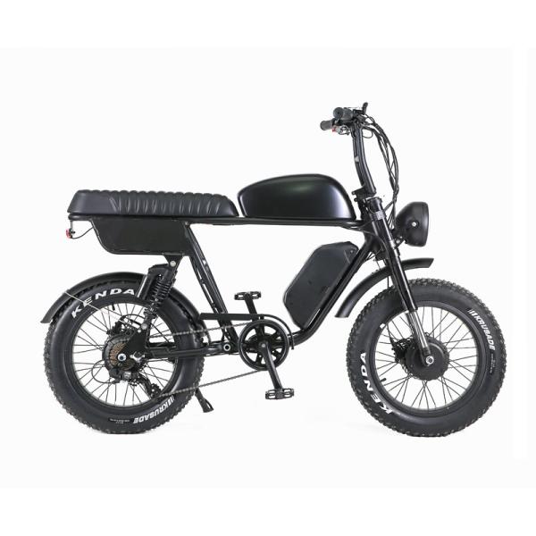 7 Speed Newest 73 Model Suspension Super Vintage Electric Retro MotorBike Fat E