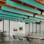 Polyester Fiber Acoustic Ceiling Panels Baffle Nontoxic For Auditorium