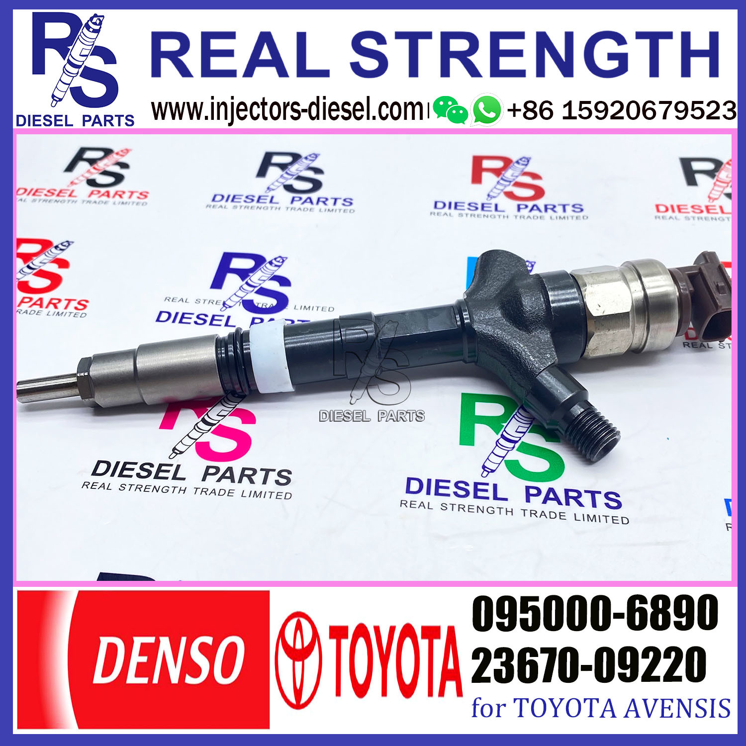 095000-5420 injector 095000-6890 Nozzle DLLA150P815 DLLA150P1023 23670-0G020 23670-0G010