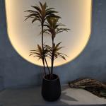 Plastic Green Artificial Plants Indoor / Outdoor Artificial Flowers 140cm