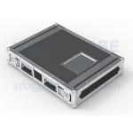 Universal 19inch 2U Rack Flight Case Amplifiers Road OEM Service