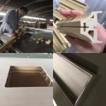 Moisture Resistant WPC Glass Door Outward Opening Direction Kitchen Use